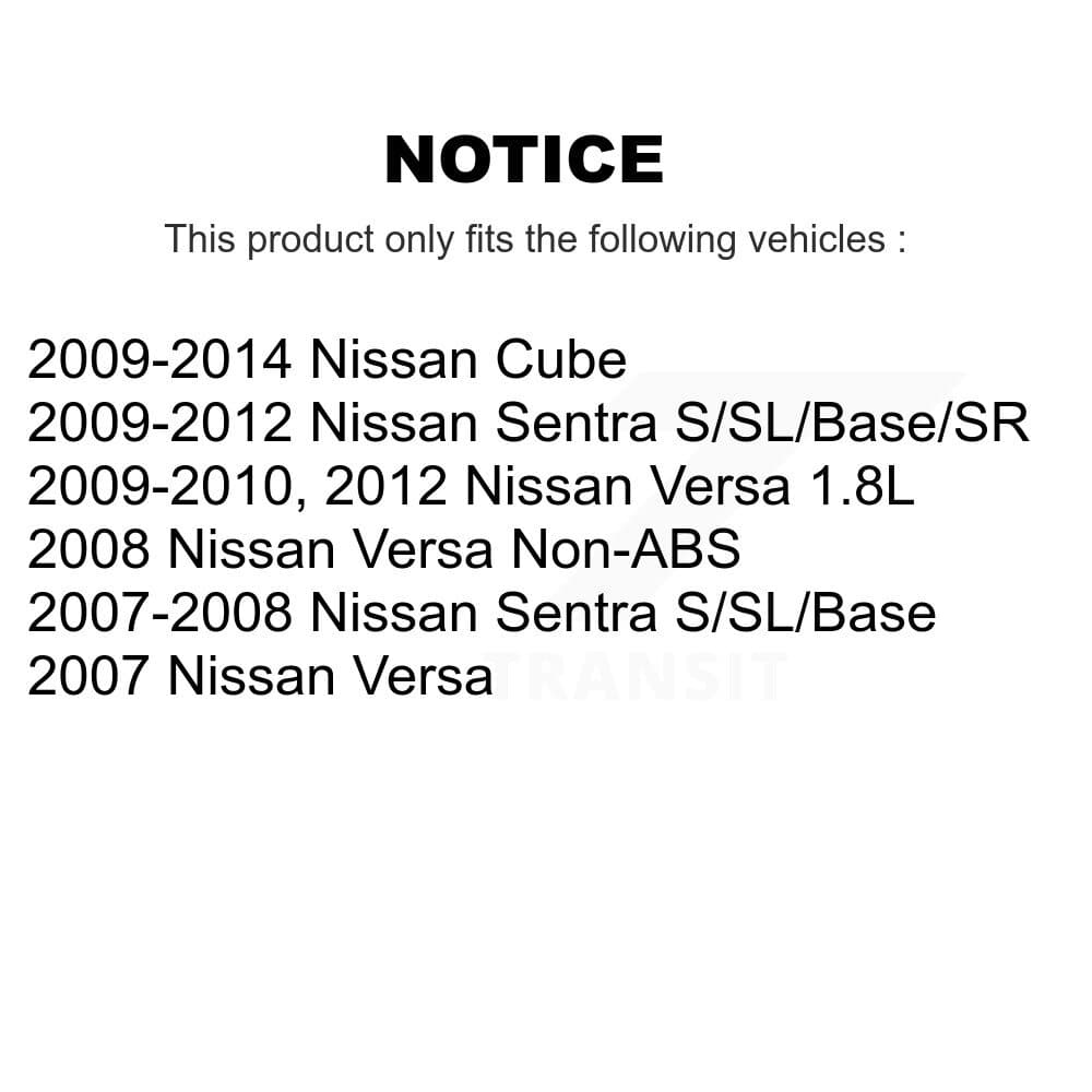 Transit Auto - KGC-101901 - Front and Rear Disc Brake Kits image 24