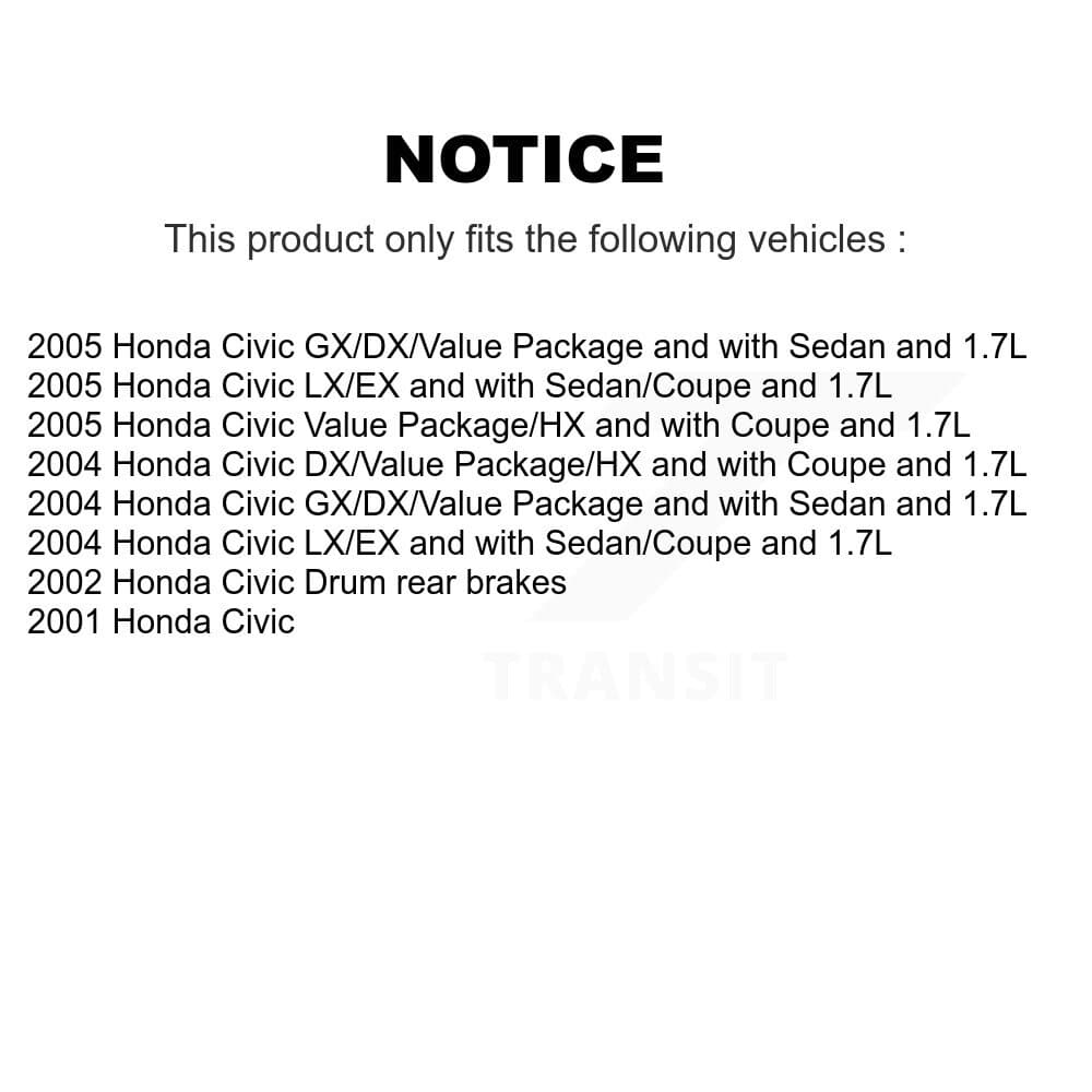 Transit Auto - KGC-101940 - Front and Rear Disc Brake Kits image 24