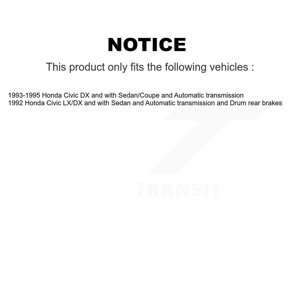 Transit Auto - KGC-101949 - Front and Rear Disc Brake Kits image 24