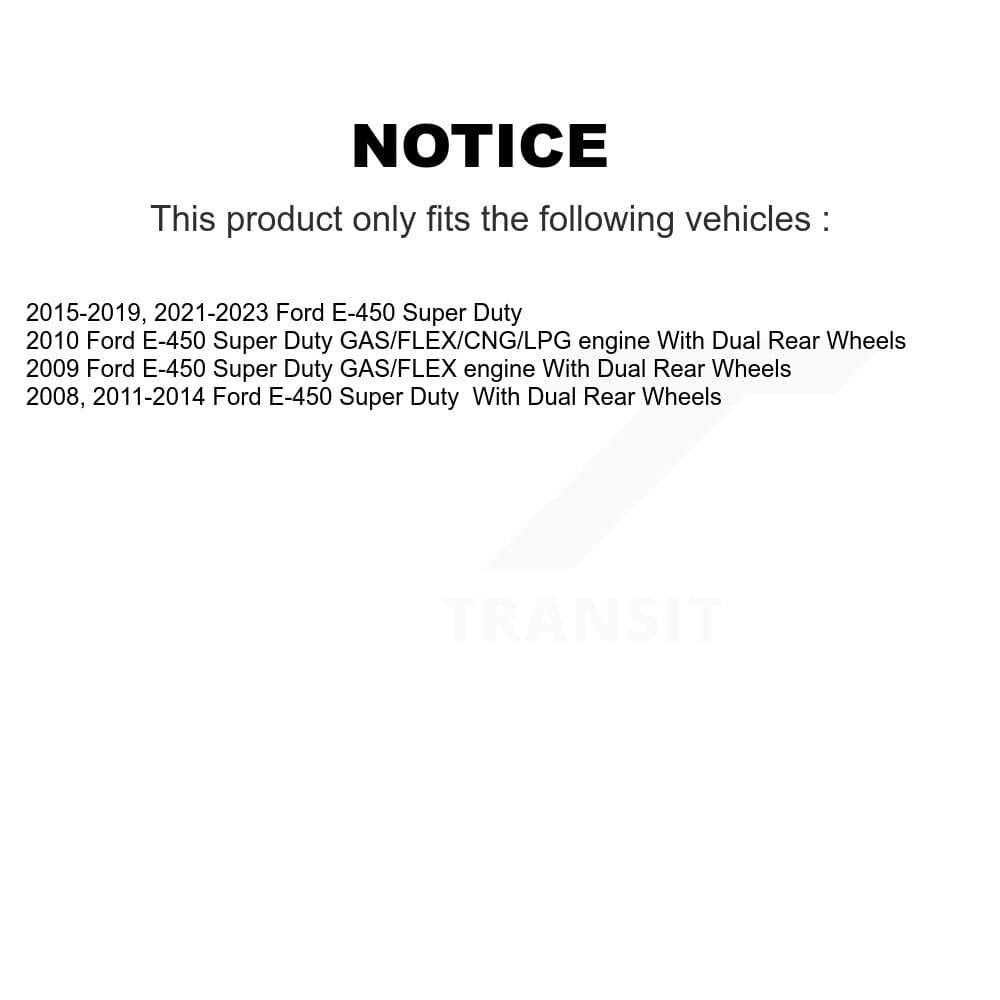 Transit Auto - KGC-102026 - Front and Rear Disc Brake Kits image 24