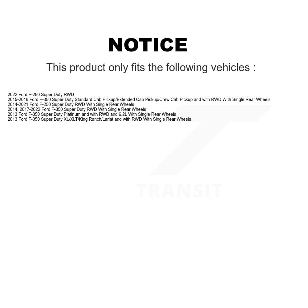 Transit Auto - KGC-102034 - Front and Rear Disc Brake Kits image 24