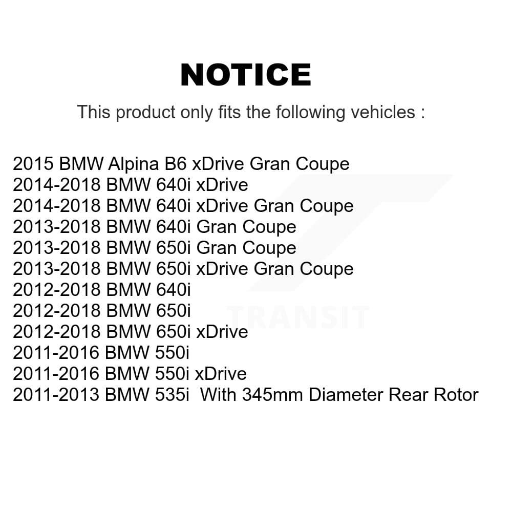 Transit Auto - KGC-102185 - Rear Disc Brake Kits image 19