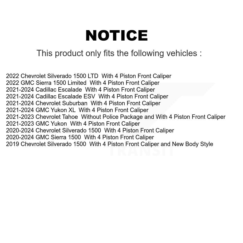 Transit Auto - KGC-102197 - Front and Rear Disc Brake Kits image 19