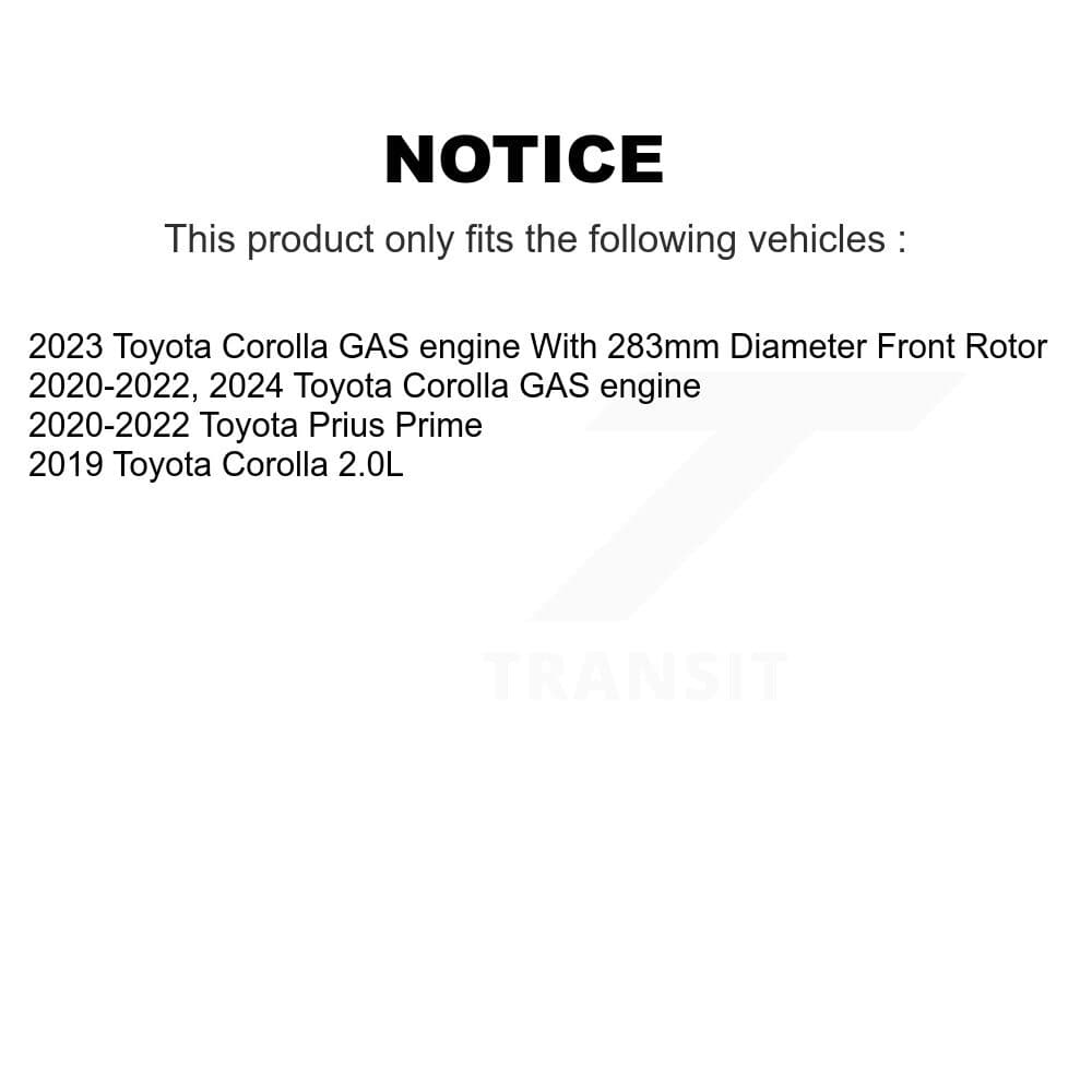 Transit Auto - KGC-102269 - Front Disc Brake Kits image 19