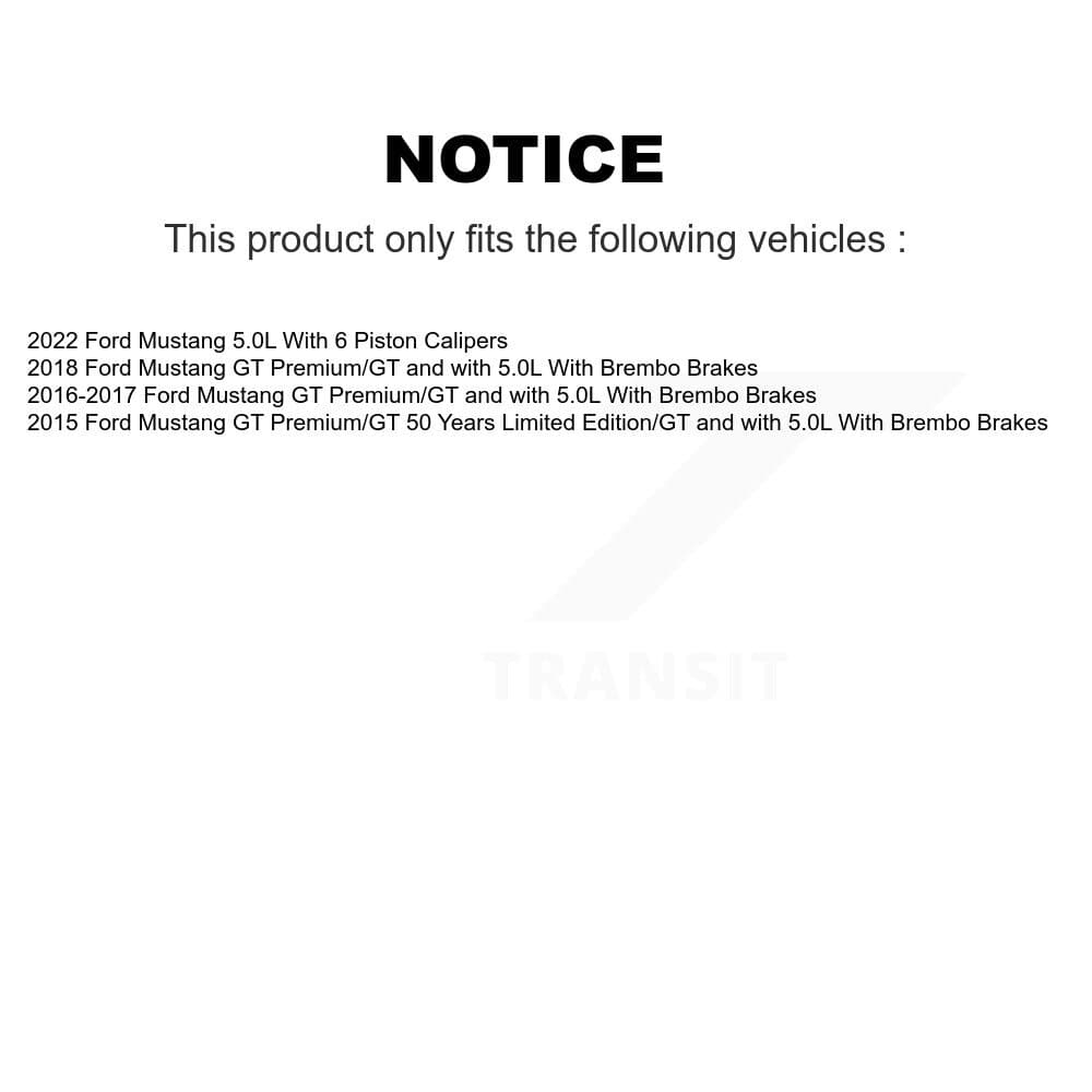 Transit Auto - KGC-102490 - Front and Rear Disc Brake Kits image 19