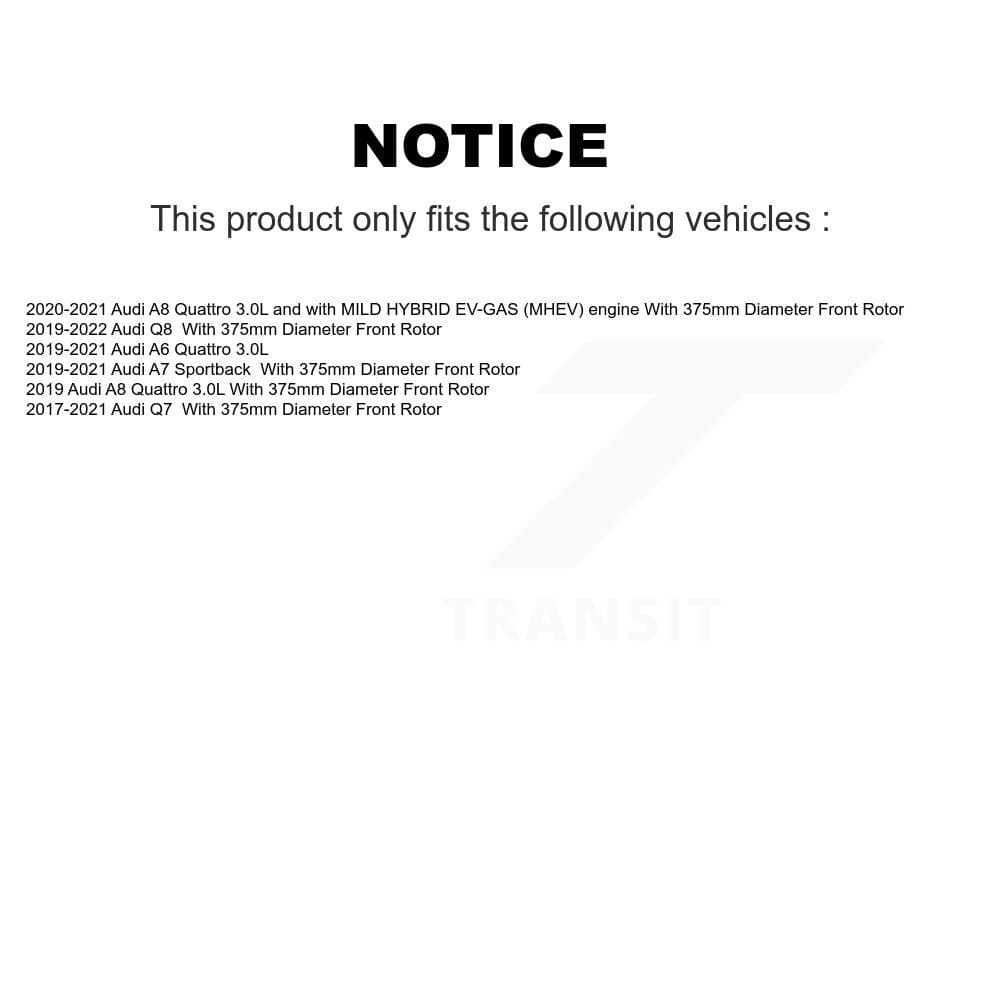 Transit Auto - KGC-102555 - Front Disc Brake Kits image 19