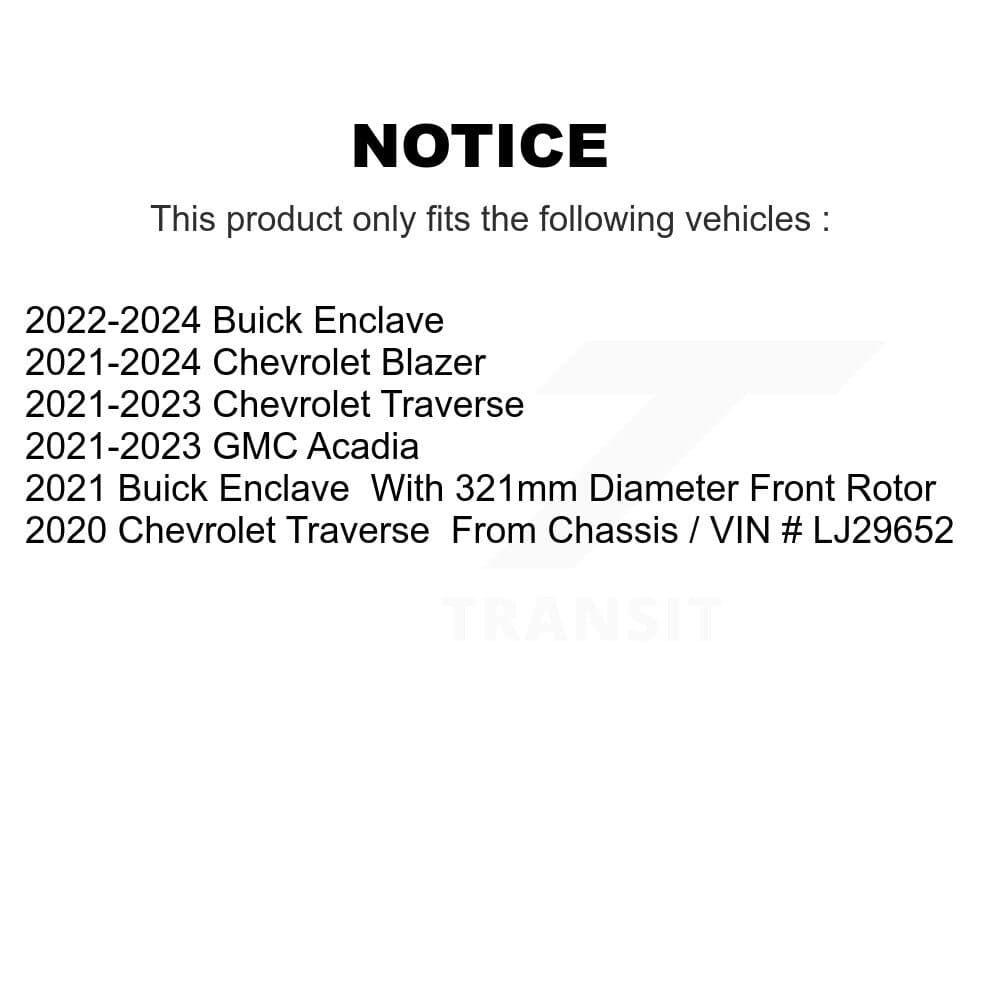 Transit Auto - KGC-102575 - Front Disc Brake Kits image 19