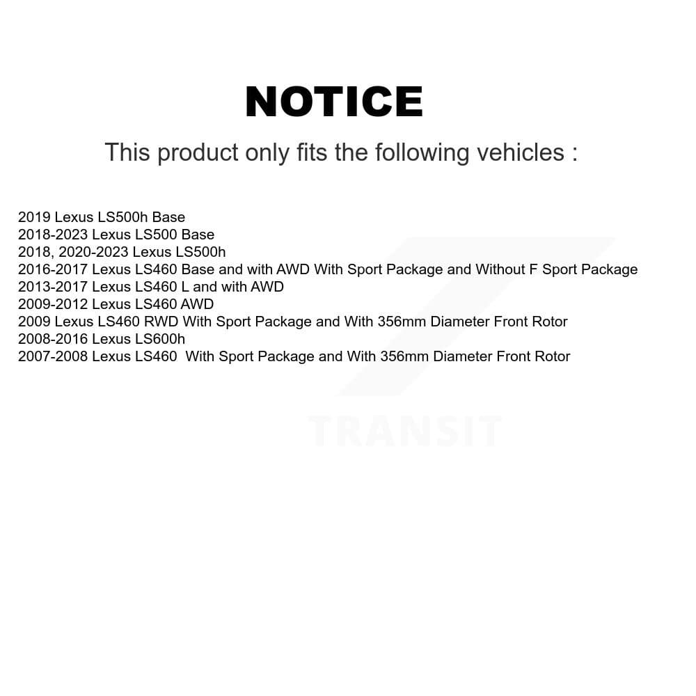 Transit Auto - KGC-102661 - Front Disc Brake Kits image 19