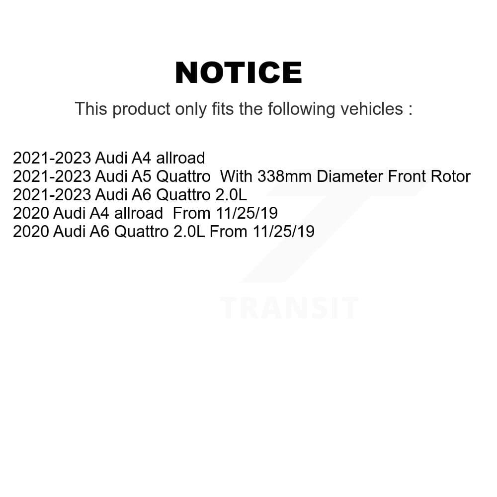Transit Auto - KGC-102707 - Front and Rear Disc Brake Kits image 19