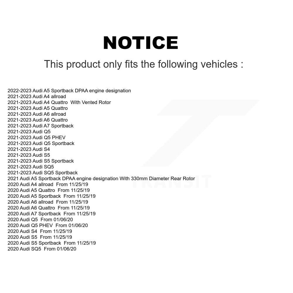 Transit Auto - KGC-102835 - Rear Disc Brake Kits image 19