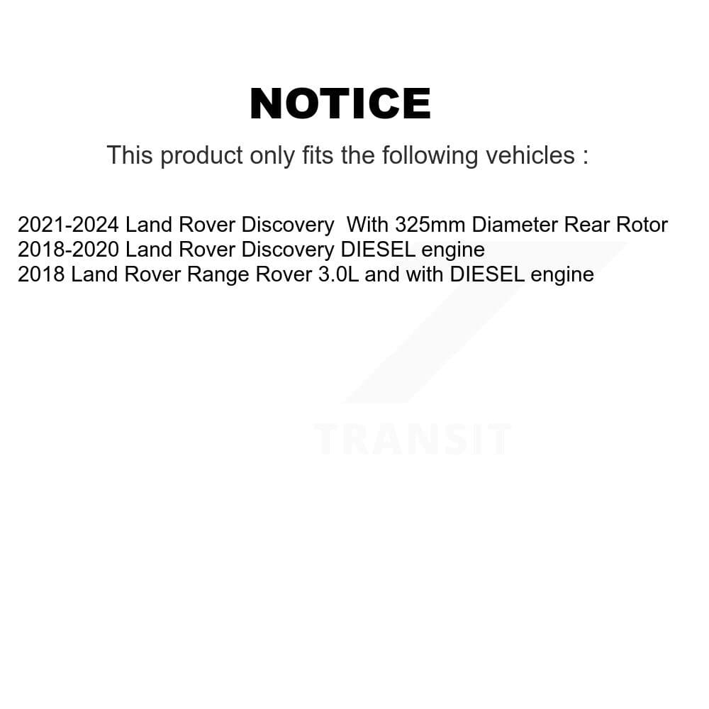 Transit Auto - KGC-102843 - Rear Disc Brake Kits image 19