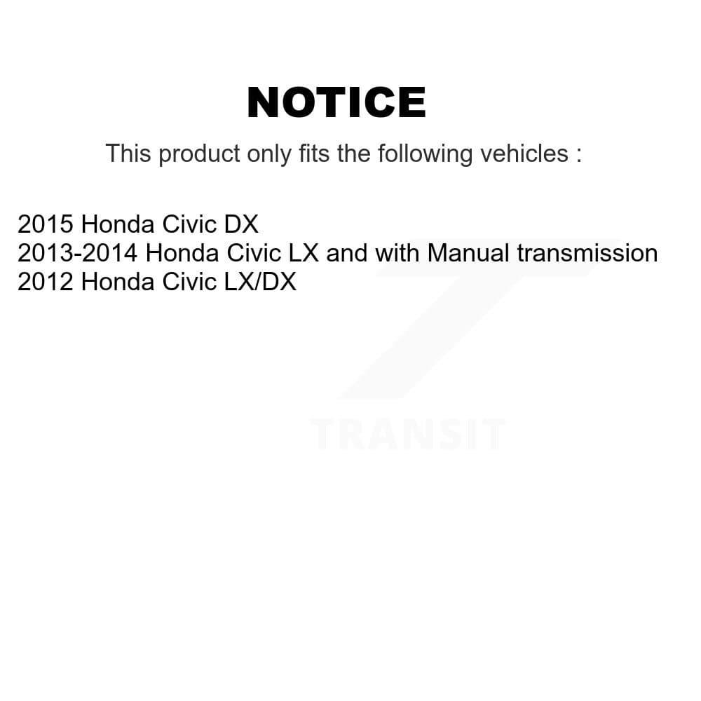 Transit Auto - KGC-102883 - Front and Rear Disc Brake Kits image 24