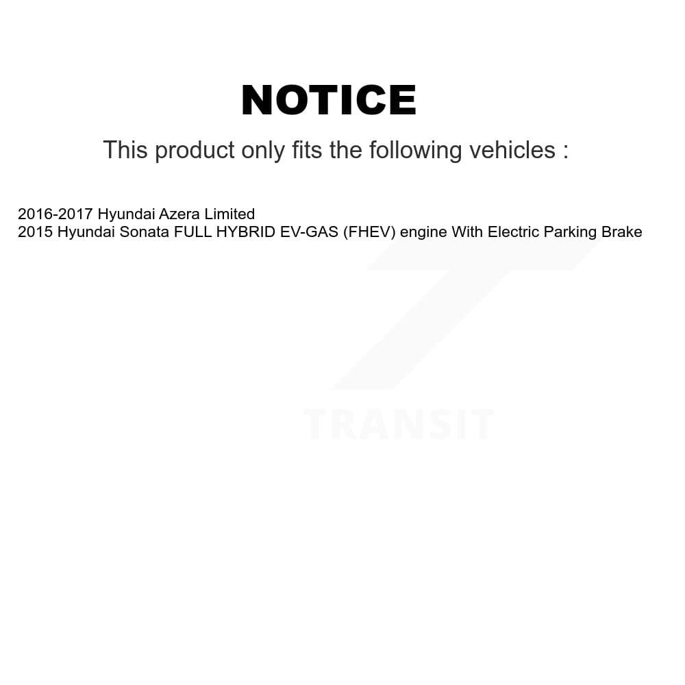 Transit Auto - KGC-103224 - Rear Disc Brake Kits image 19