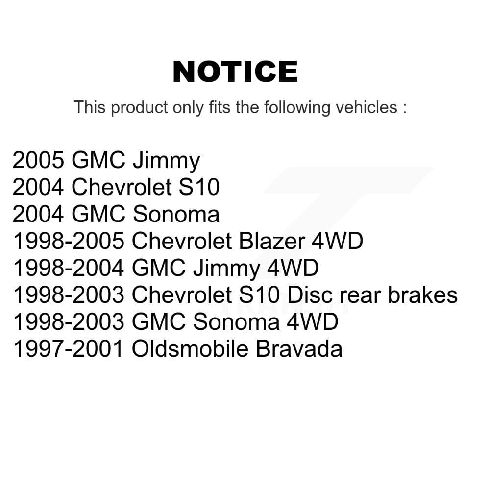 Transit Auto - KGC-103387 - Rear Disc Brake Kits image 19