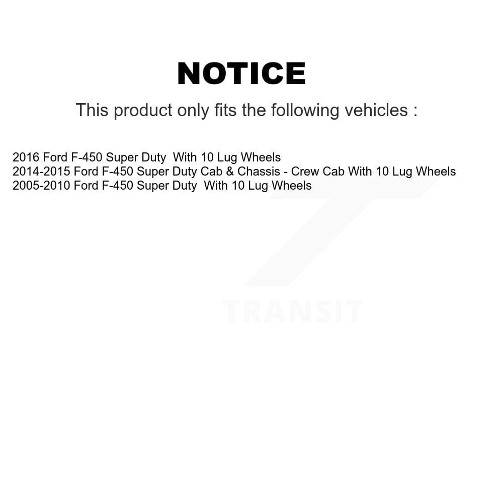 Transit Auto - KGC-103520 - Rear Disc Brake Kits image 19