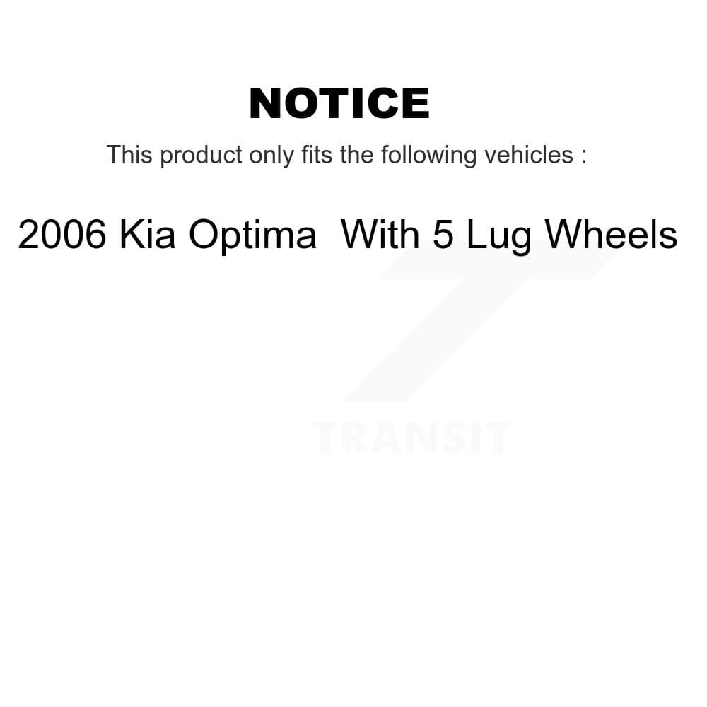 Transit Auto - KGC-103734 - Rear Disc Brake Kits image 19