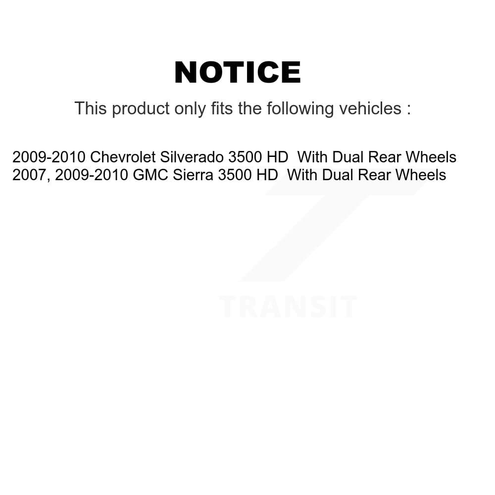 Transit Auto - KGC-103780 - Rear Disc Brake Kits image 19