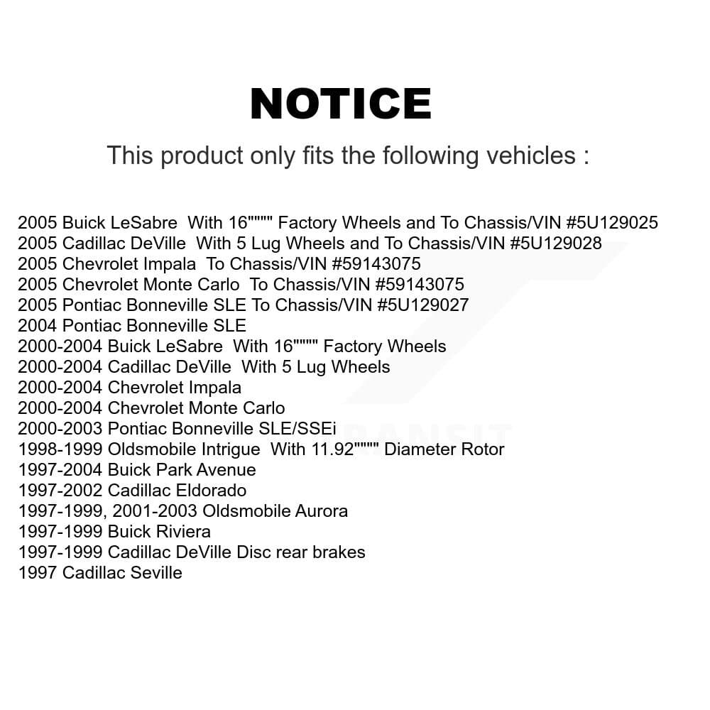 Transit Auto - KGF-100006 - Front Disc Brake Kits image 19