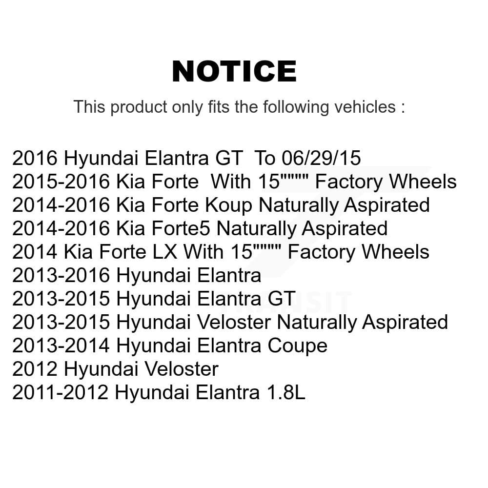 Transit Auto - KGF-100447 - Front Disc Brake Kits image 19