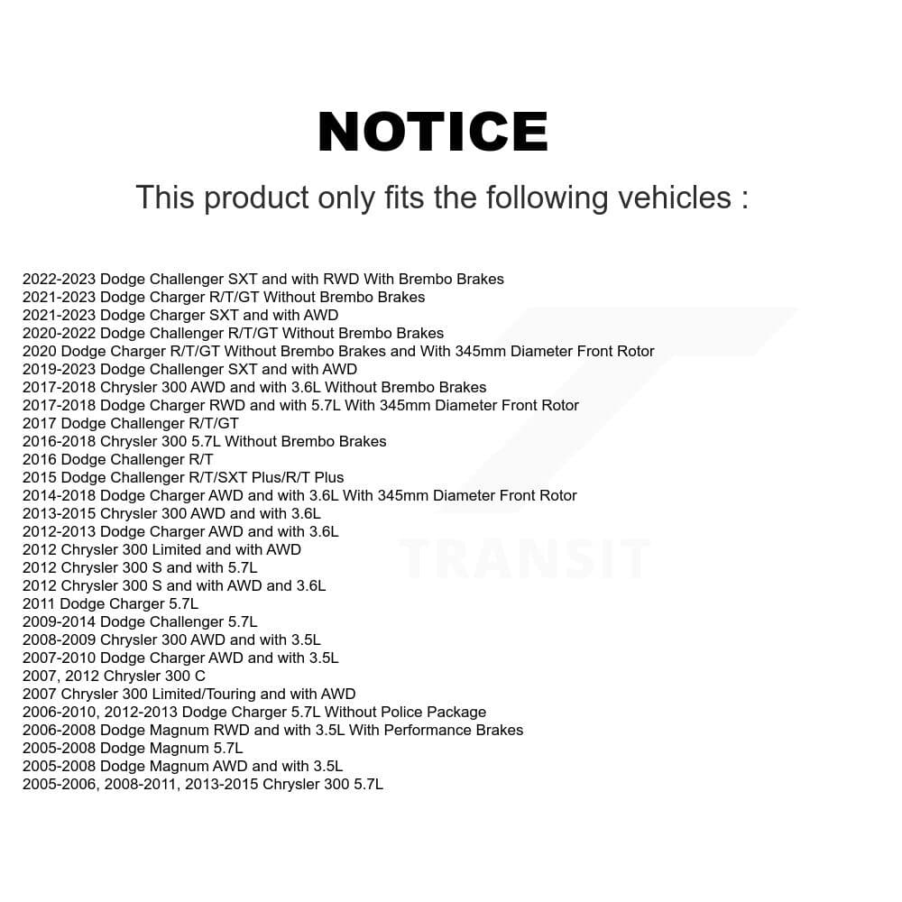 Transit Auto - KGF-100714 - Front and Rear Disc Brake Kits image 19