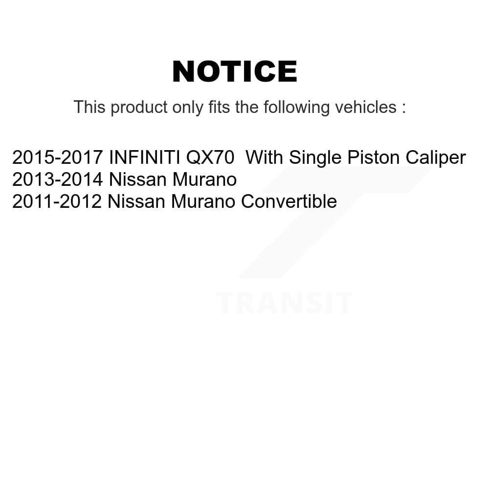 Transit Auto - KGF-100883 - Front and Rear Disc Brake Kits image 19