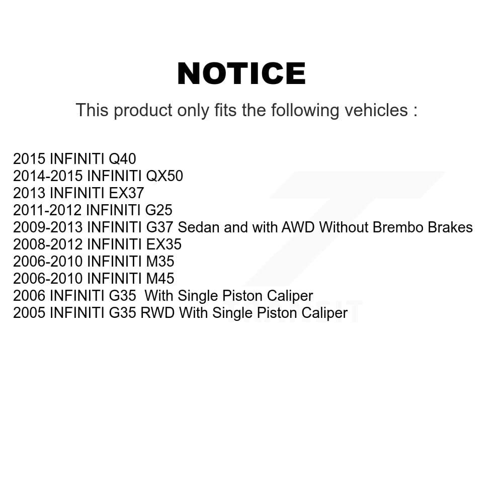Transit Auto - KGF-100884 - Front and Rear Disc Brake Kits image 19