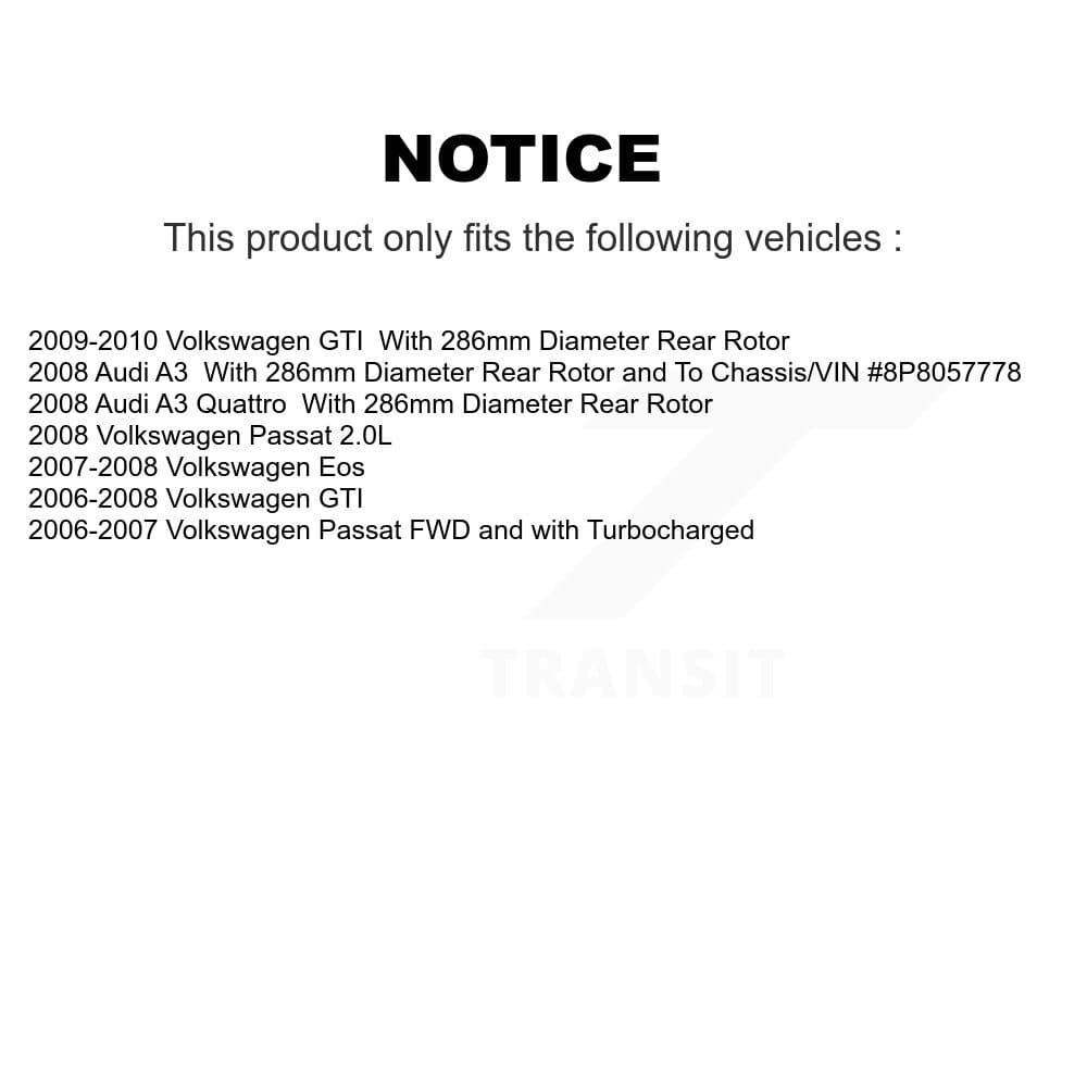 Transit Auto - KGF-100910 - Front and Rear Disc Brake Kits image 19
