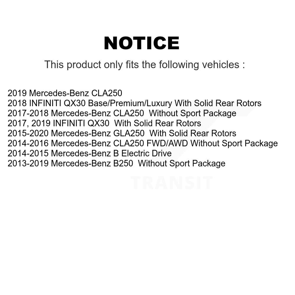 Transit Auto - KGF-101154 - Front and Rear Disc Brake Kits image 19