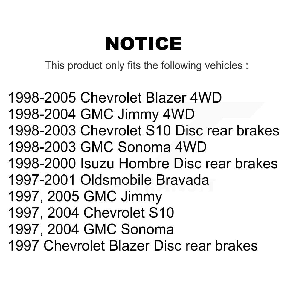 Transit Auto - KGF-101189 - Rear Disc Brake Kits image 19