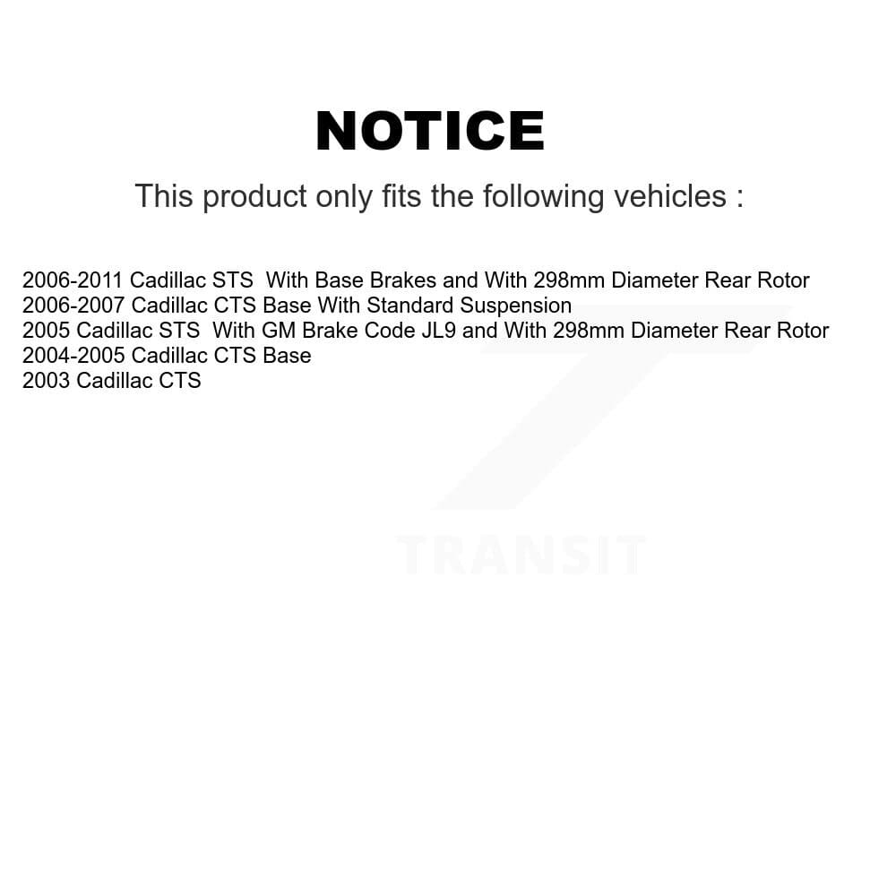 Transit Auto - KGF-101210 - Rear Disc Brake Kits image 19
