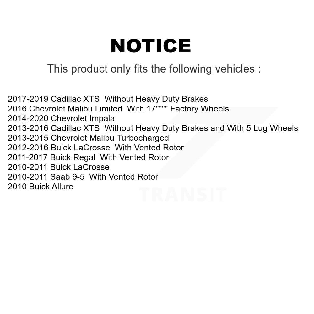 Transit Auto - KGF-101237 - Rear Disc Brake Kits image 19