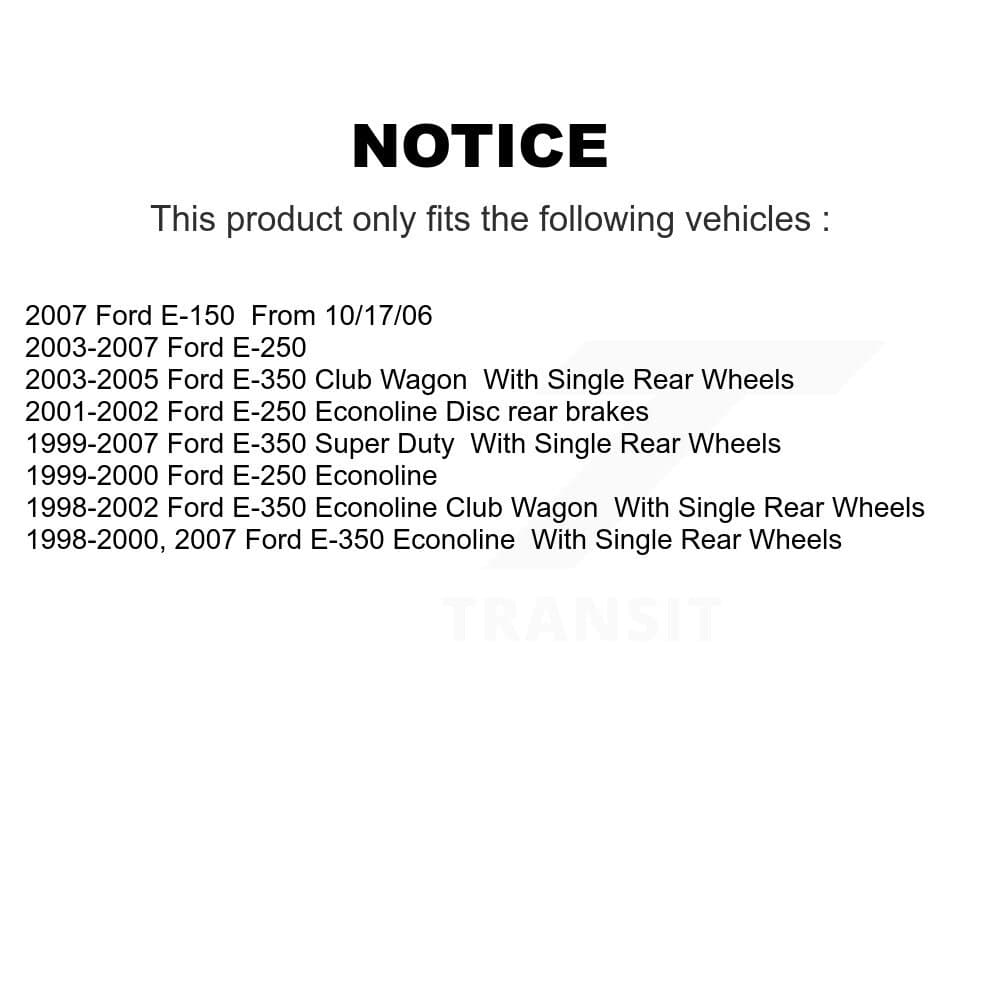 Transit Auto - KGF-101253 - Rear Disc Brake Kits image 19