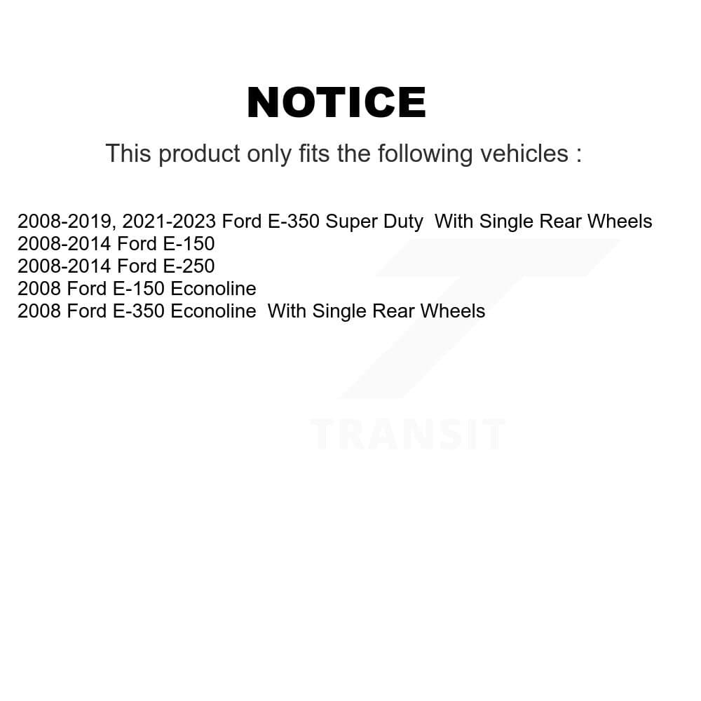 Transit Auto - KGF-101277 - Rear Disc Brake Kits image 19