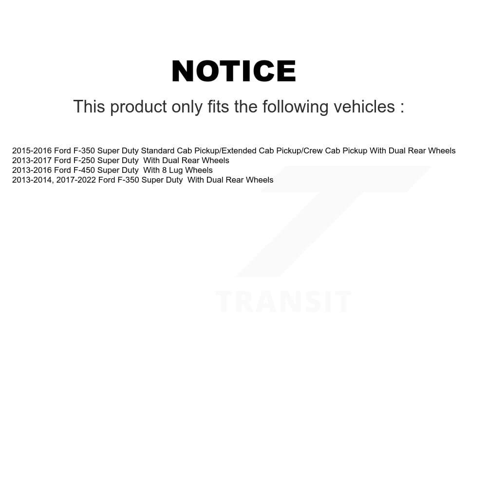 Transit Auto - KGF-101292 - Rear Disc Brake Kits image 19