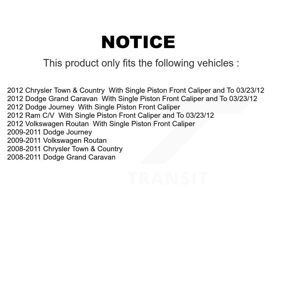 Transit Auto - KGF-101323 - Rear Disc Brake Kits image 19