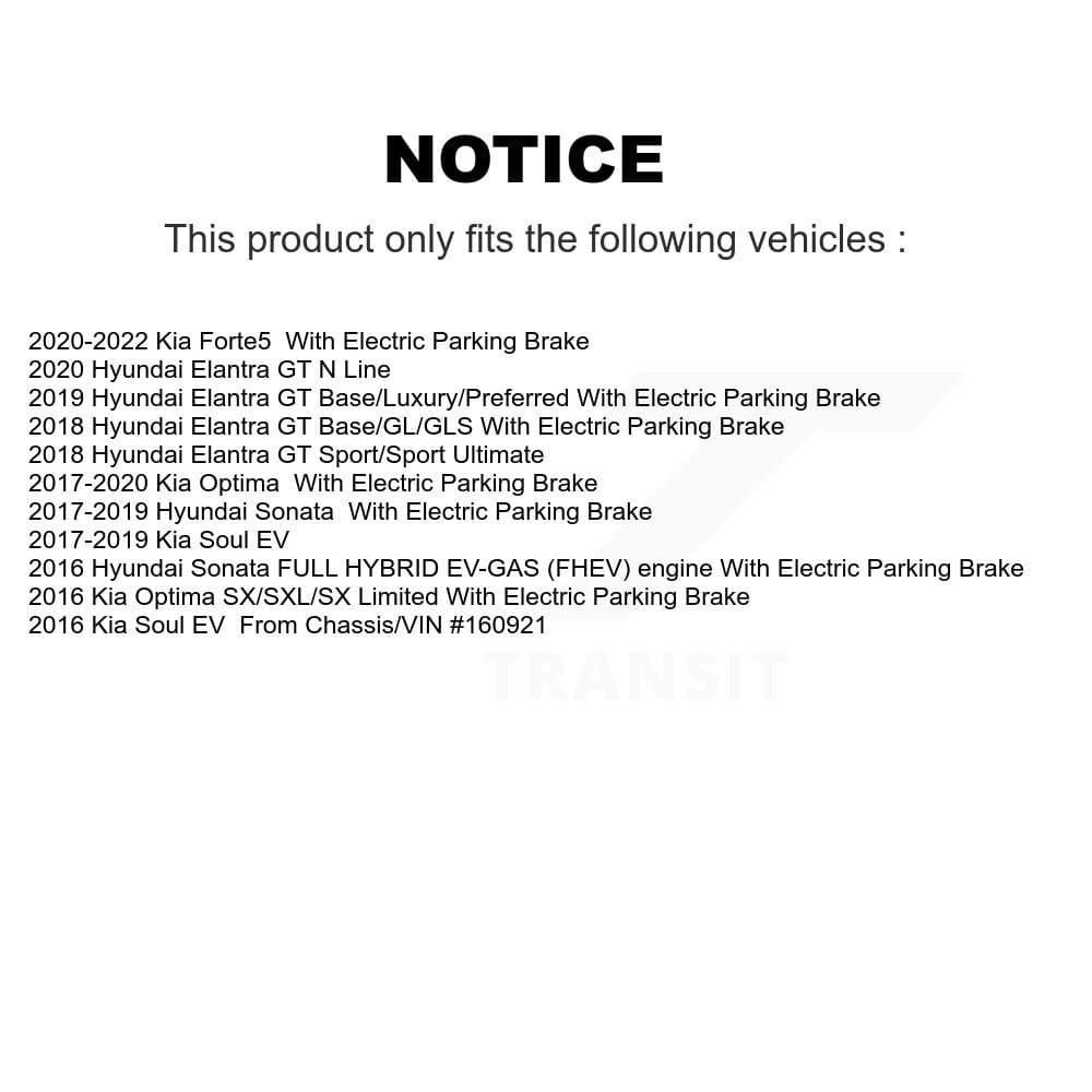 Transit Auto - KGF-101544 - Rear Disc Brake Kits image 19