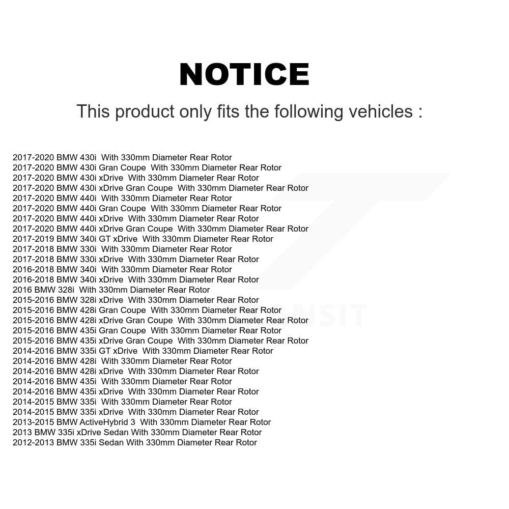 Transit Auto - KGF-101548 - Rear Disc Brake Kits image 19