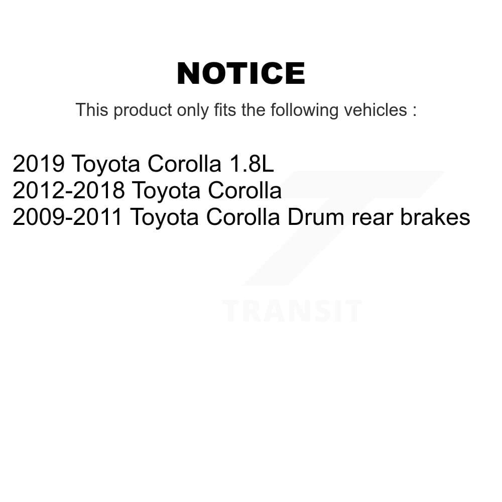 Transit Auto - KGF-101634 - Front and Rear Disc Brake Kits image 24
