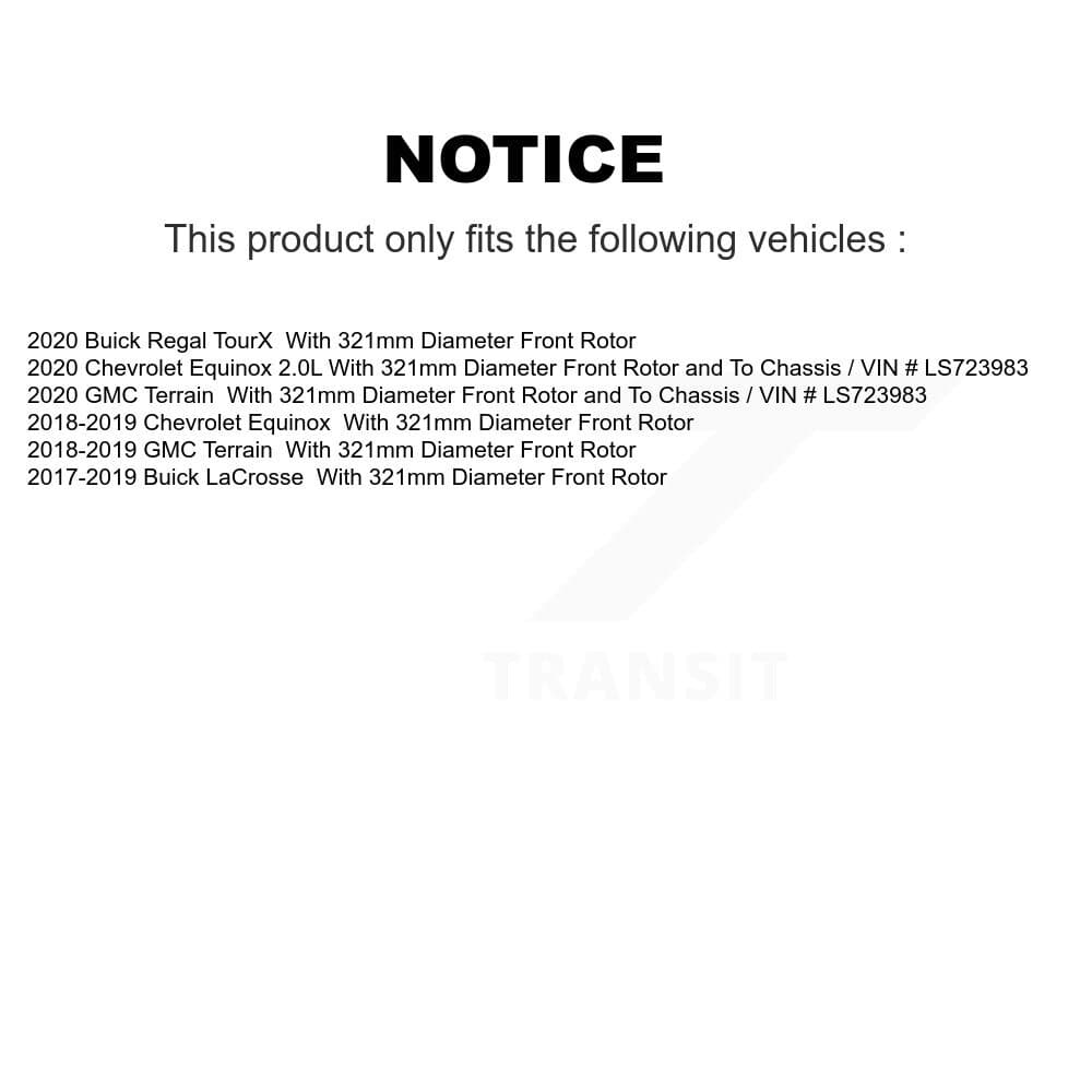 Transit Auto - KGF-101954 - Front and Rear Disc Brake Kits image 19