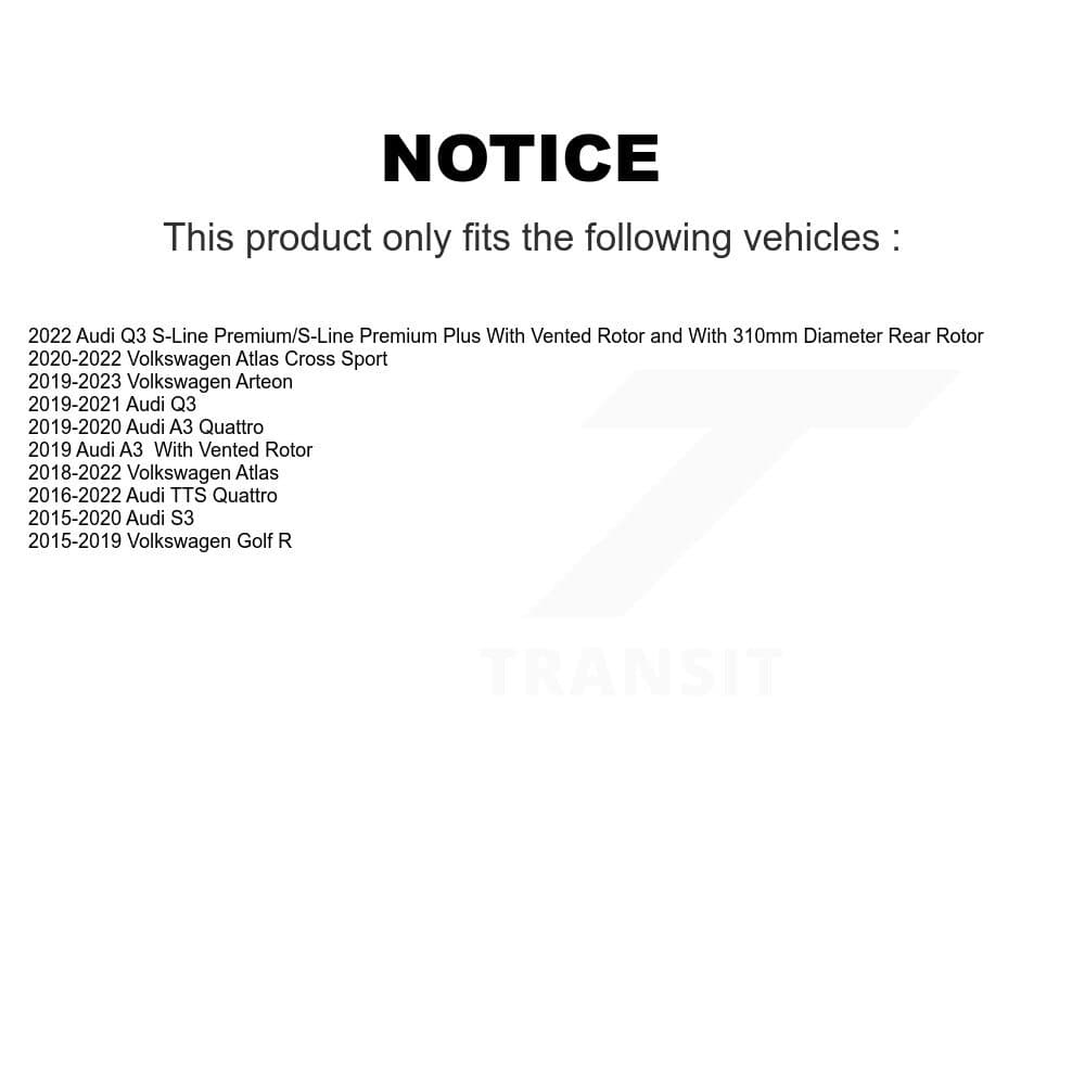 Transit Auto - KGF-102061 - Rear Disc Brake Kits image 19