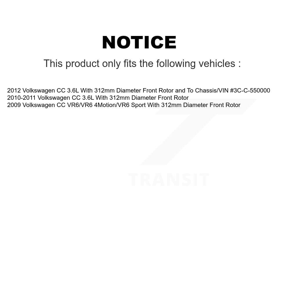 Transit Auto - KGF-102090 - Front Disc Brake Kits image 19