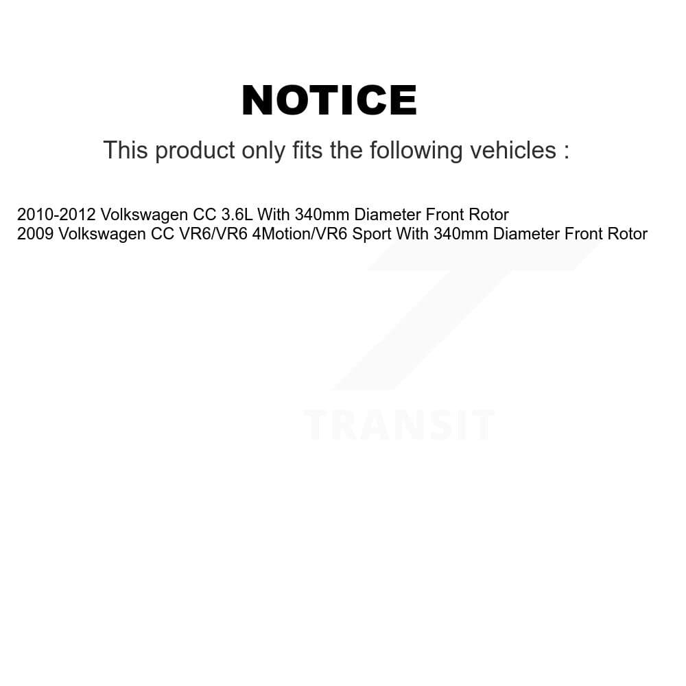Transit Auto - KGF-102098 - Front Disc Brake Kits image 19