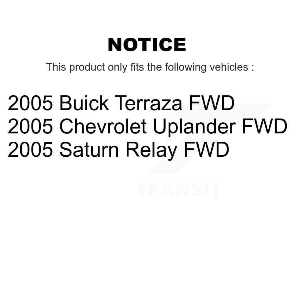 Transit Auto - KGF-102121 - Front and Rear Disc Brake Kits image 19
