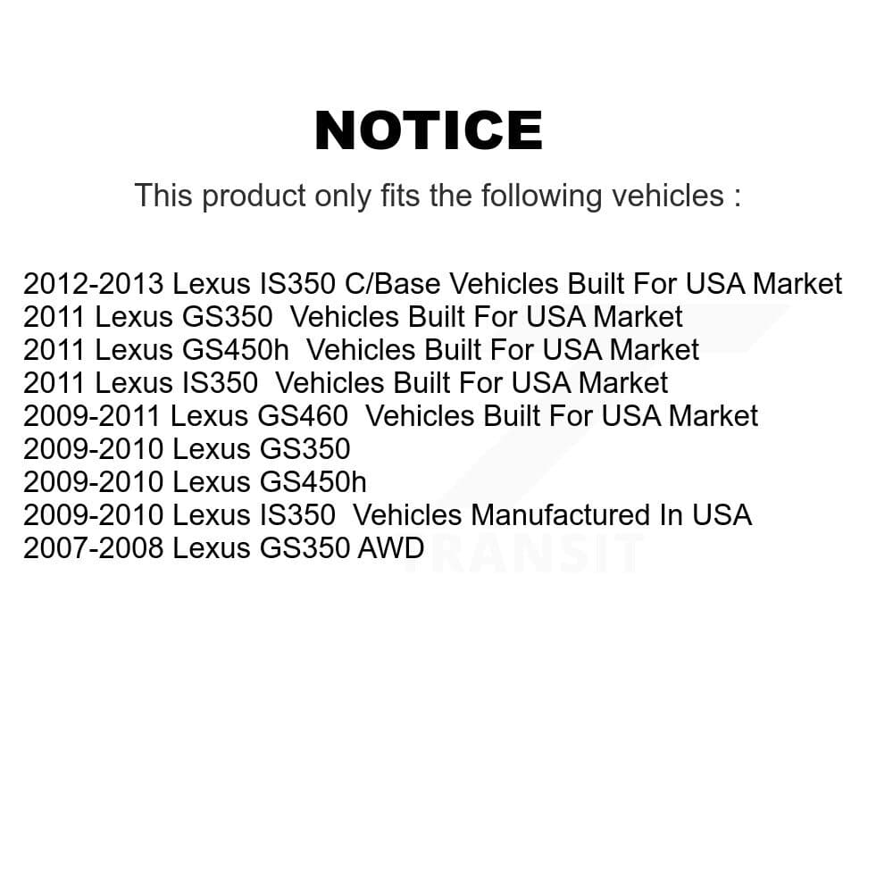 Transit Auto - KGF-102218 - Front and Rear Disc Brake Kits image 19