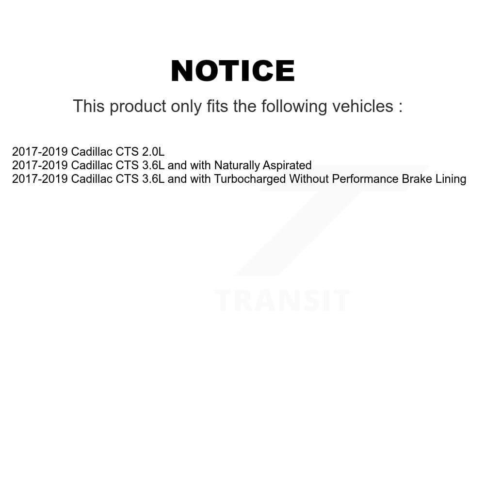 Transit Auto - KGF-102233 - Front and Rear Disc Brake Kits image 19
