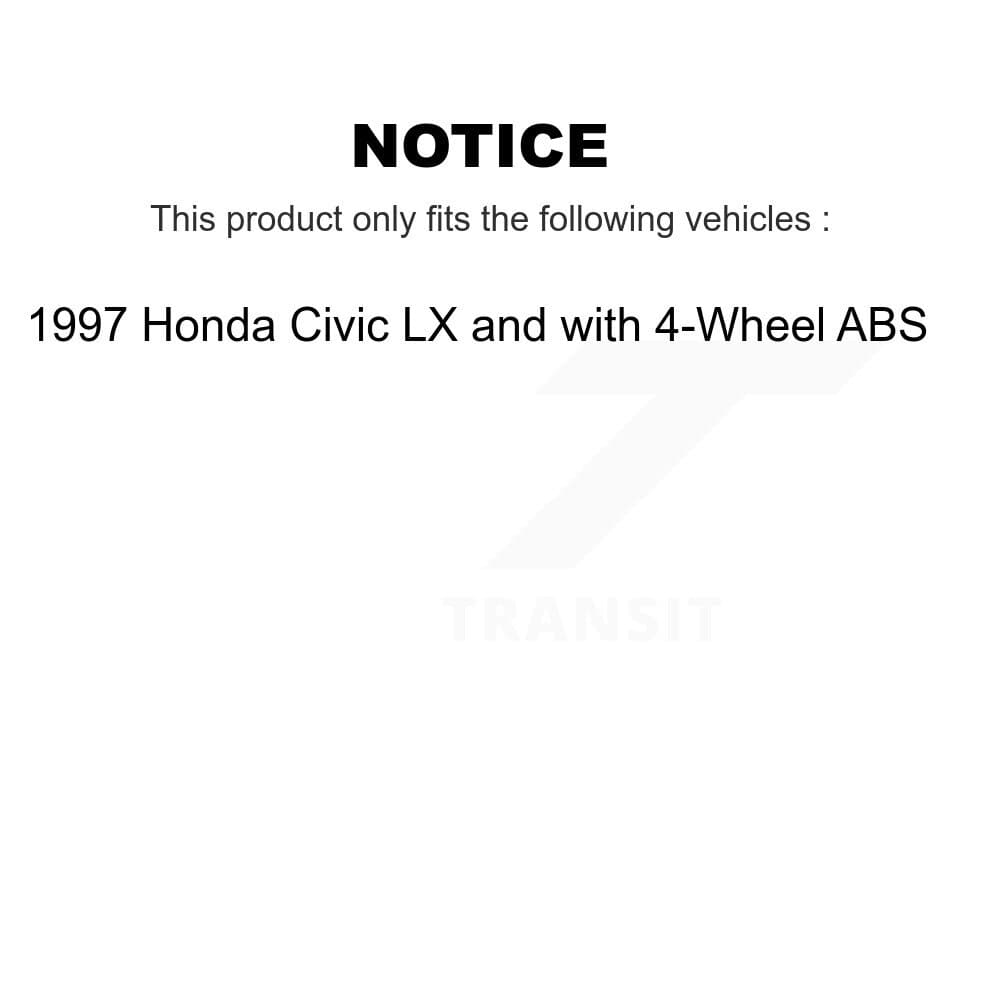 Transit Auto - KGF-102372 - Front and Rear Disc Brake Kits image 24