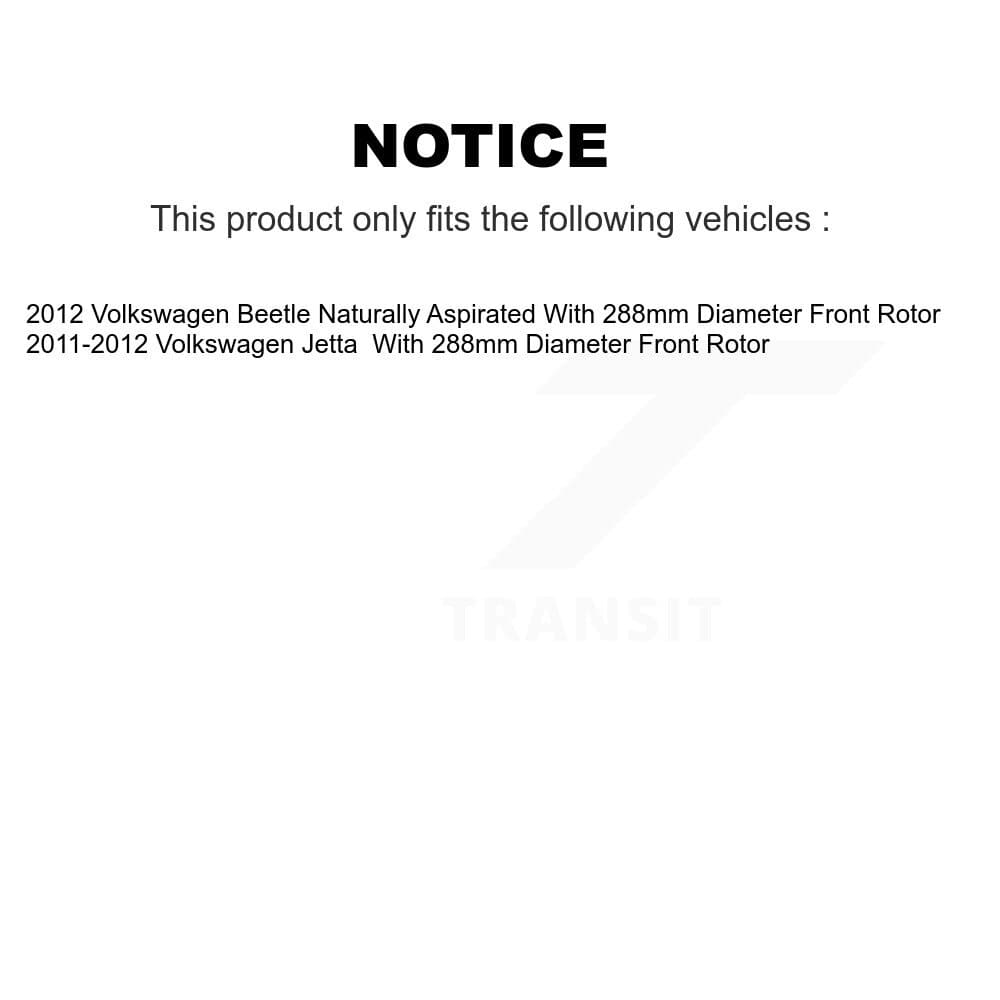 Transit Auto - KGF-102373 - Front and Rear Disc Brake Kits image 24