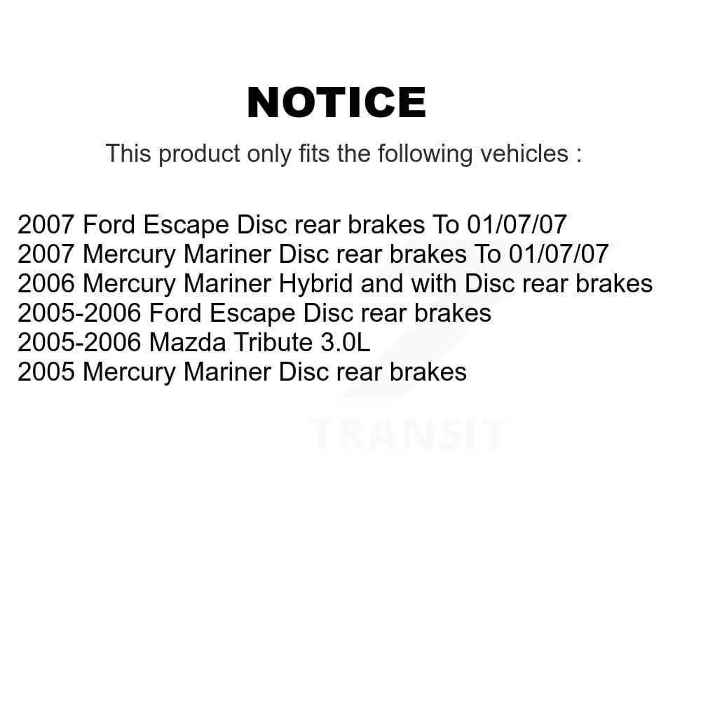 Transit Auto - KGF-102404 - Front and Rear Disc Brake Kits image 24