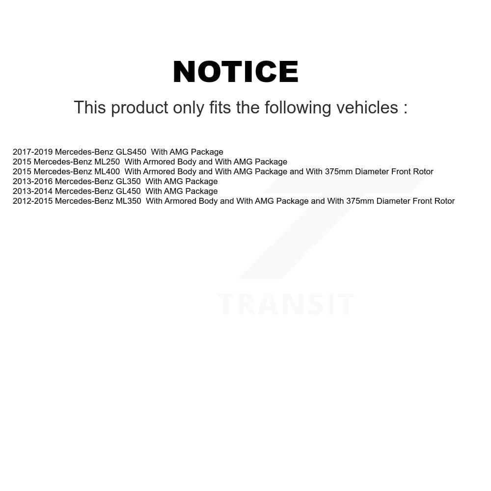 Transit Auto - KGF-102554 - Front Disc Brake Kits image 19
