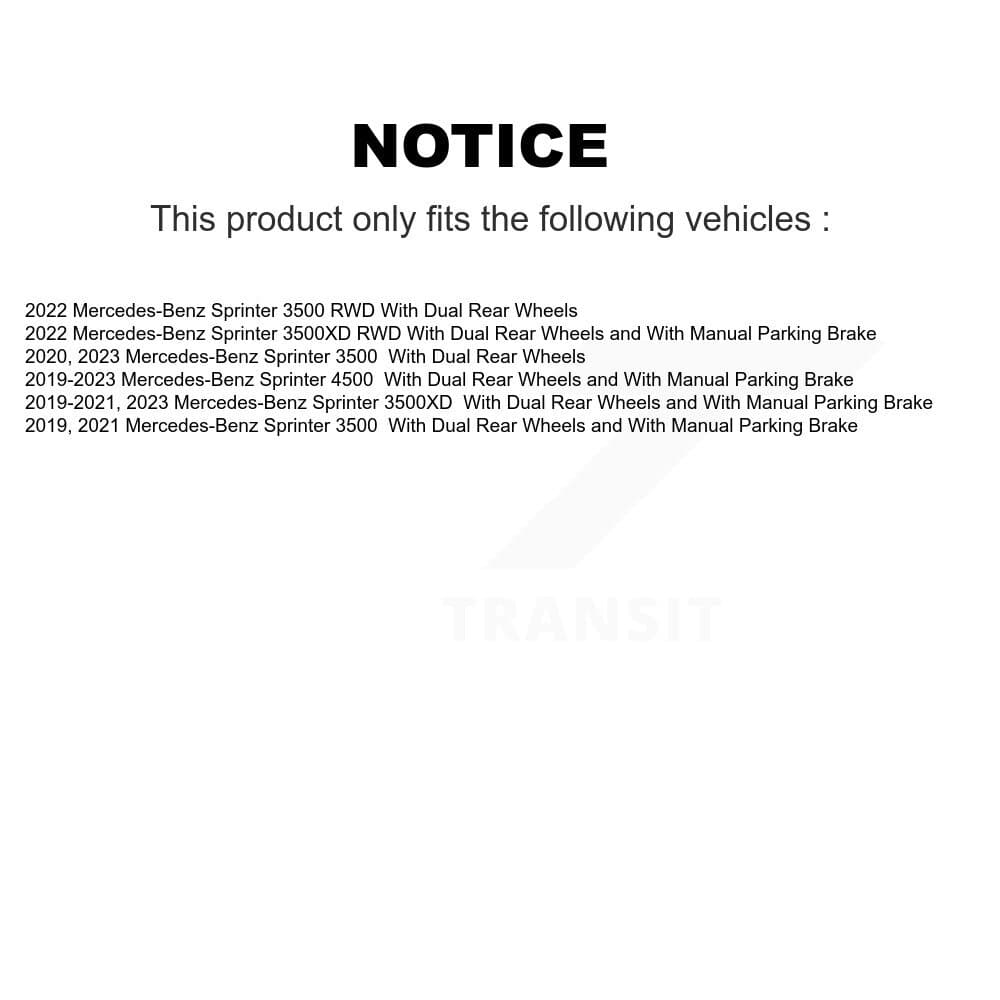 Transit Auto - KGF-102628 - Front and Rear Disc Brake Kits image 19